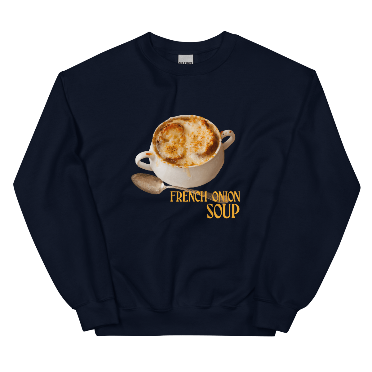 French Onion Soup Sweatshirt - Polychrome Goods 🍊