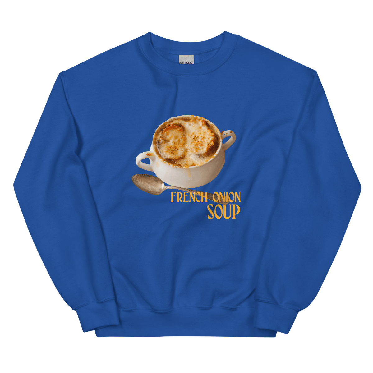 French Onion Soup Sweatshirt - Polychrome Goods 🍊