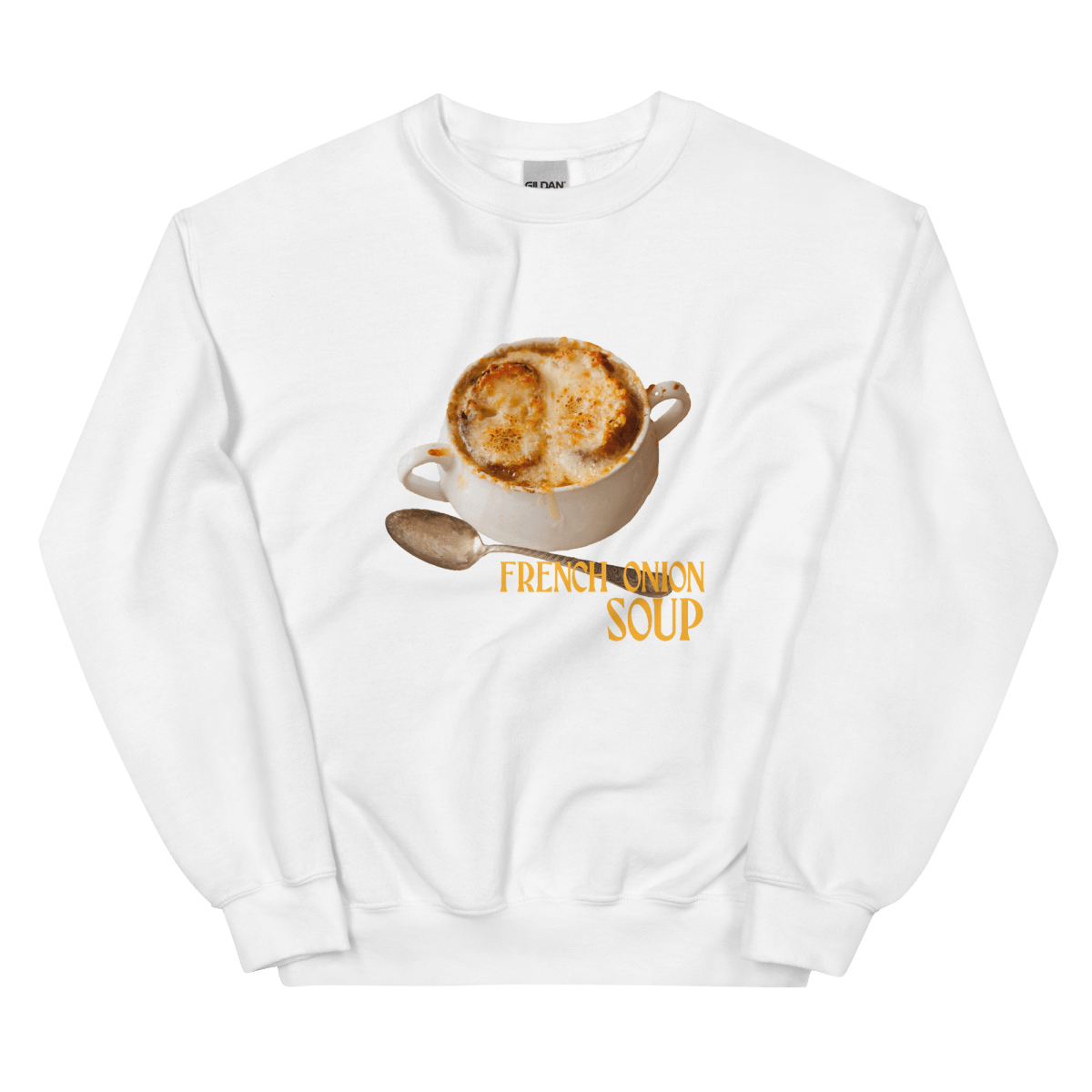 French Onion Soup Sweatshirt - Polychrome Goods 🍊