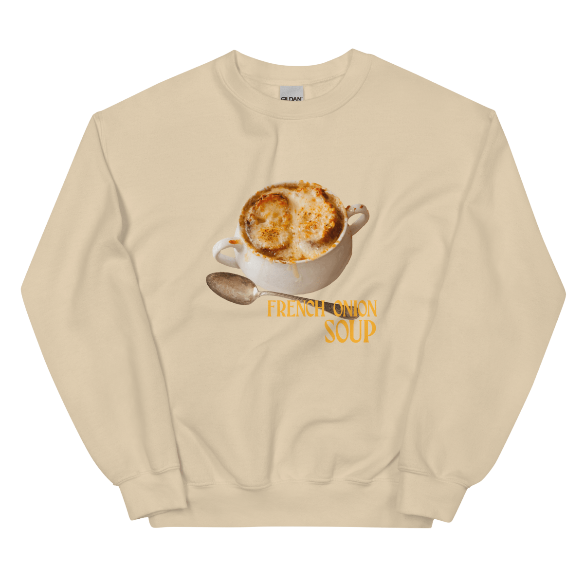 French Onion Soup Sweatshirt - Polychrome Goods 🍊