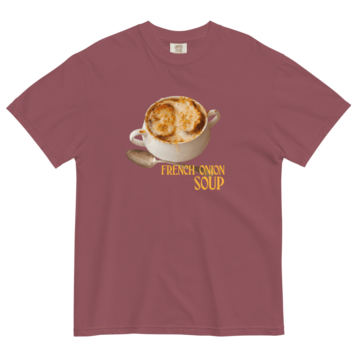 French Onion Soup T-Shirt - Polychrome Goods 🍊