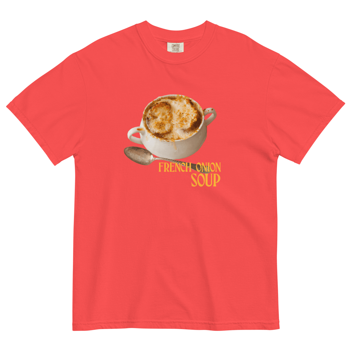 French Onion Soup T-Shirt - Polychrome Goods 🍊