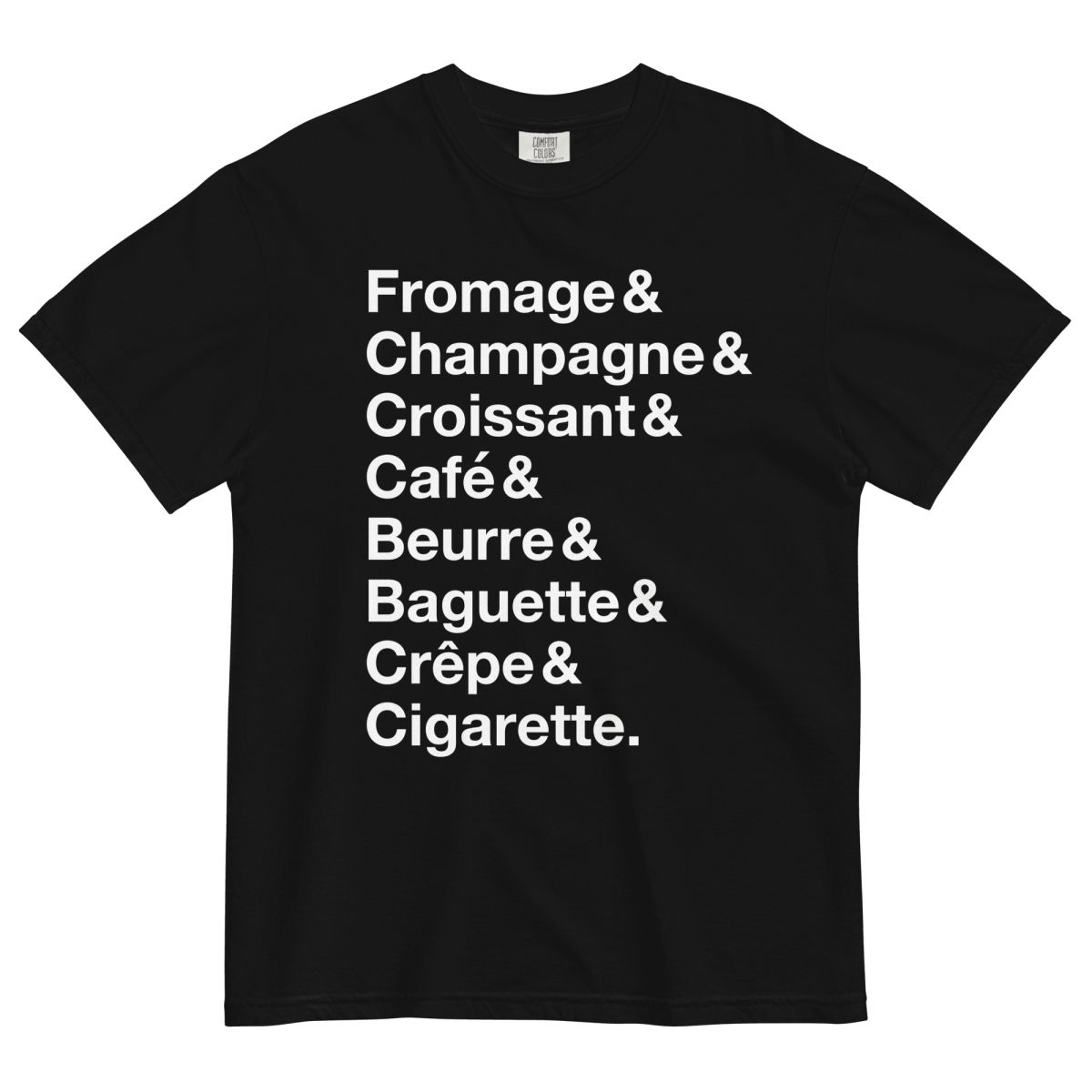 French Things Shirt 🇫🇷 - Polychrome Goods 🍊