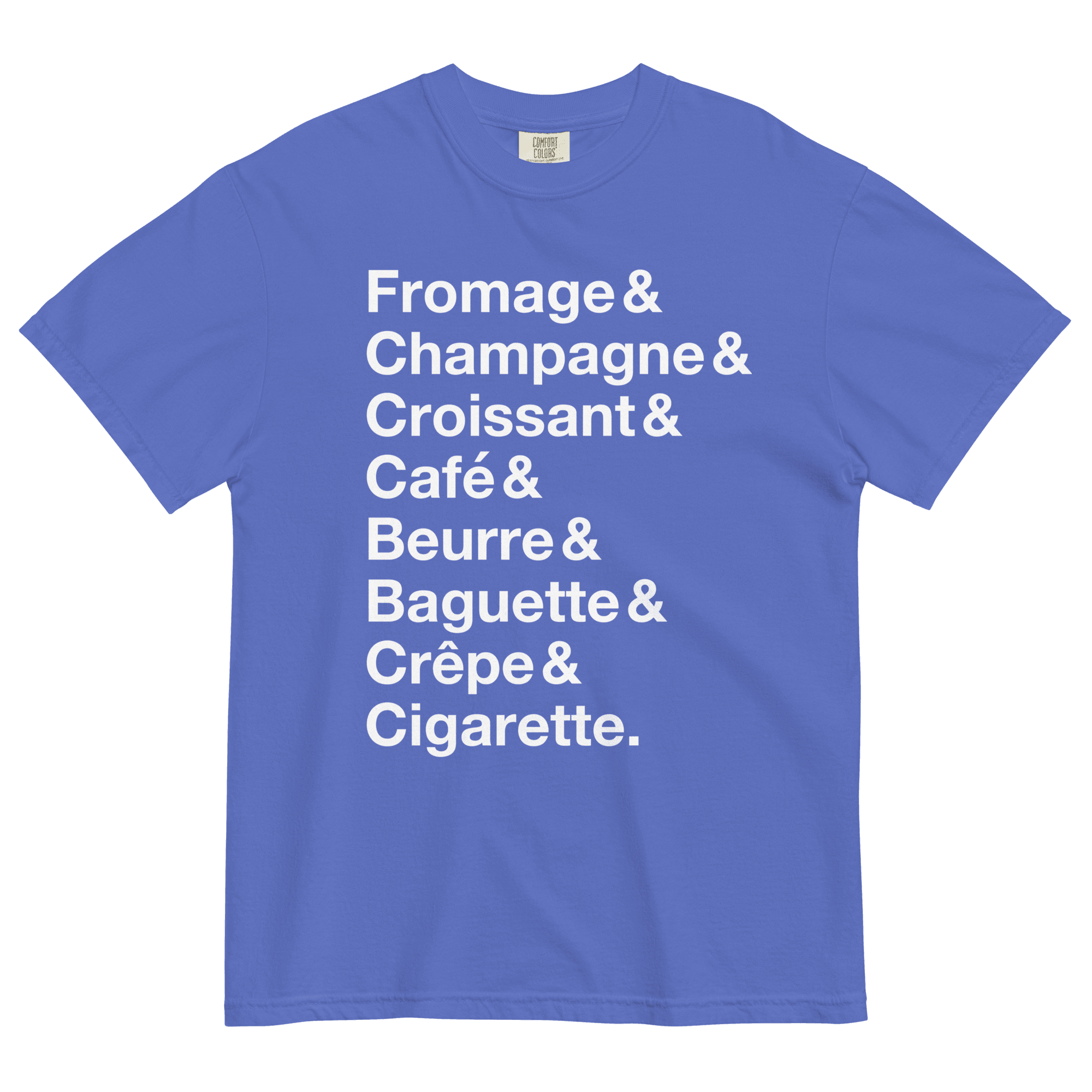 French Things Shirt 🇫🇷 - Polychrome Goods 🍊