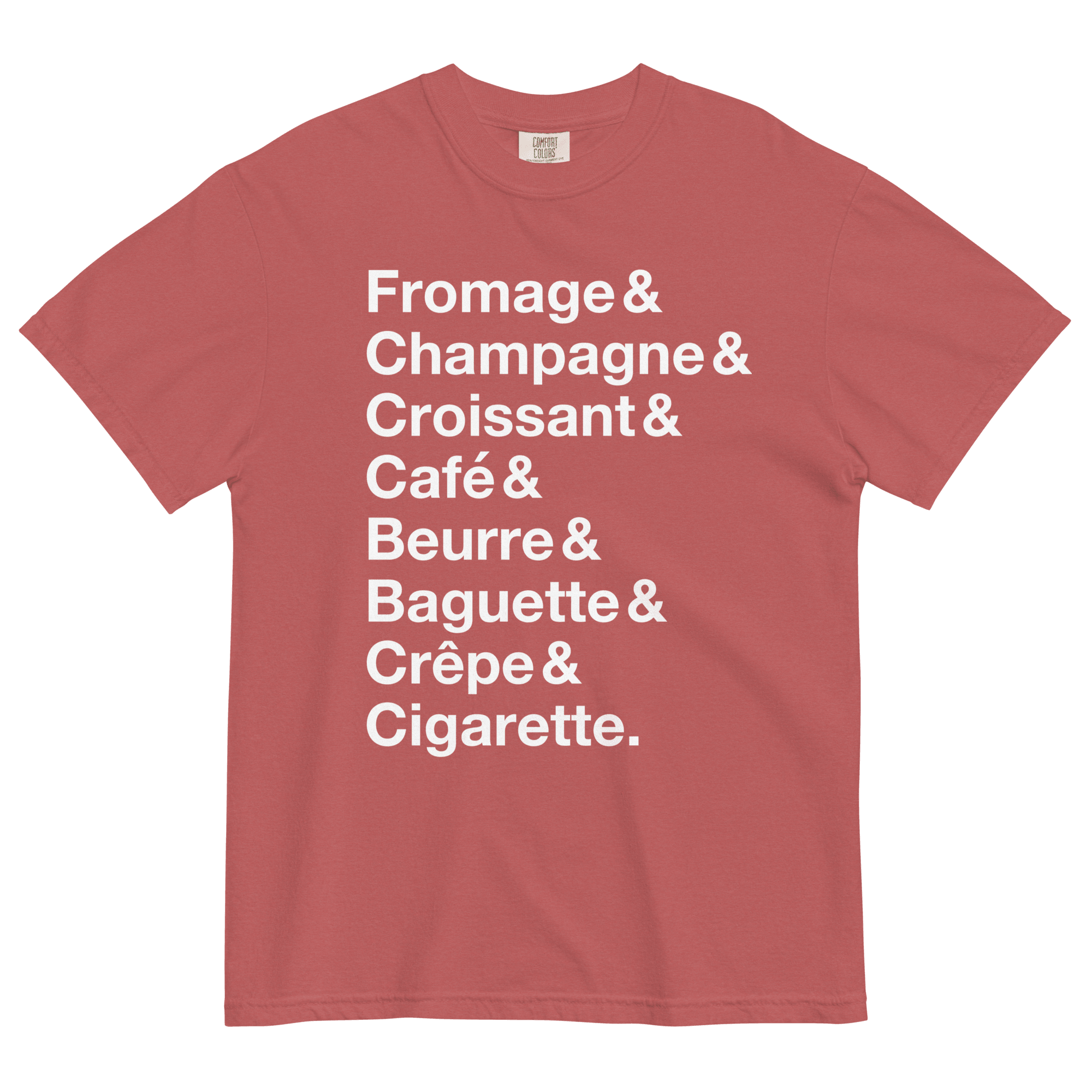 French Things Shirt 🇫🇷 - Polychrome Goods 🍊