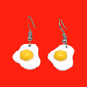 Fried Egg Drop Earrings Polychrome Goods 🍊