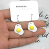 Fried Egg Drop Earrings Polychrome Goods 🍊