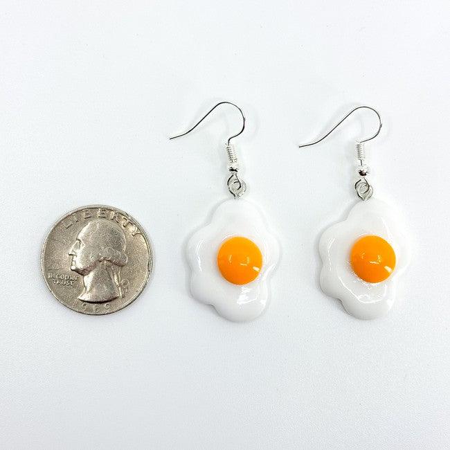 Fried Egg Earrings - Polychrome Goods 🍊