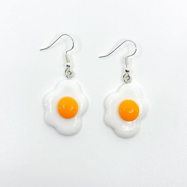 Fried Egg Earrings - Polychrome Goods 🍊