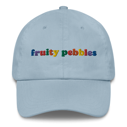 Fruity Pebbles Embroidered Hat - Polychrome Goods 🍊