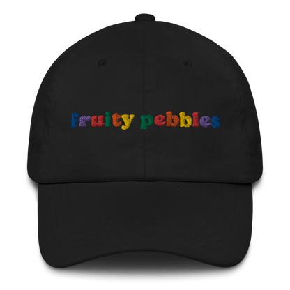 Fruity Pebbles Embroidered Hat - Polychrome Goods 🍊