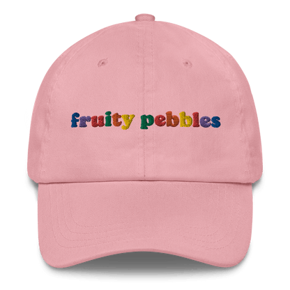 Fruity Pebbles Embroidered Hat - Polychrome Goods 🍊