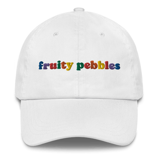 Fruity Pebbles Embroidered Hat - Polychrome Goods 🍊