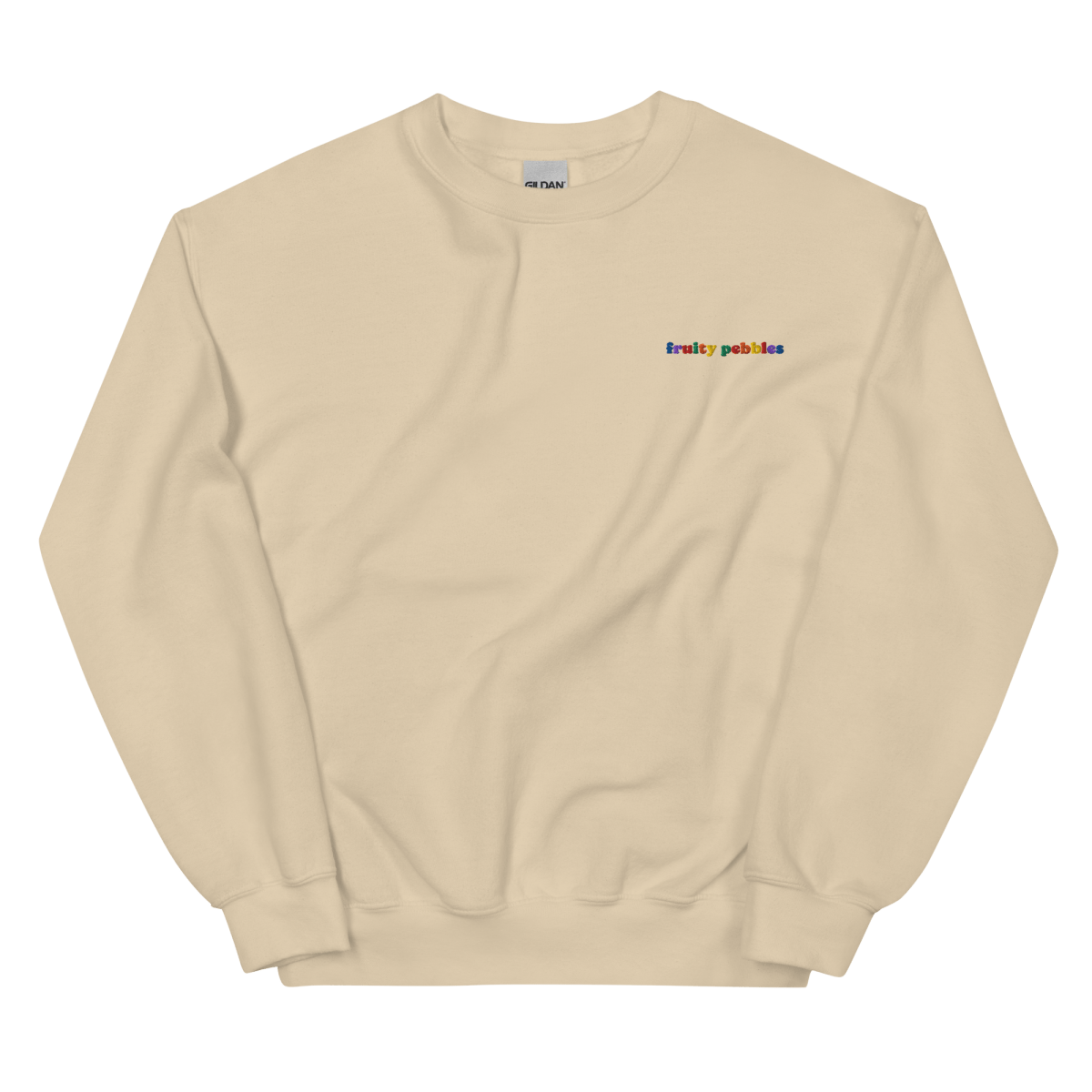 Fruity Pebbles Embroidered Sweatshirt - Polychrome Goods 🍊