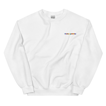 Fruity Pebbles Embroidered Sweatshirt - Polychrome Goods 🍊