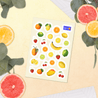 Fruity Sticker Sheet Polychrome Goods 🍊
