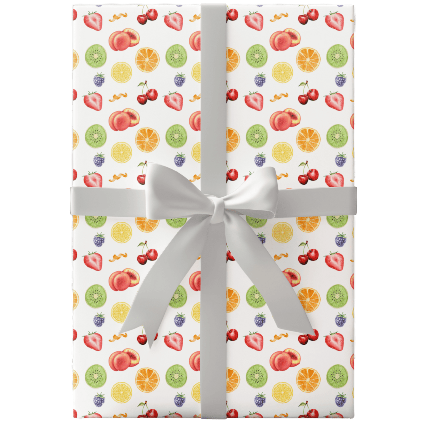 Fruity 🍊🍒🍌 Wrapping Paper - Polychrome Goods