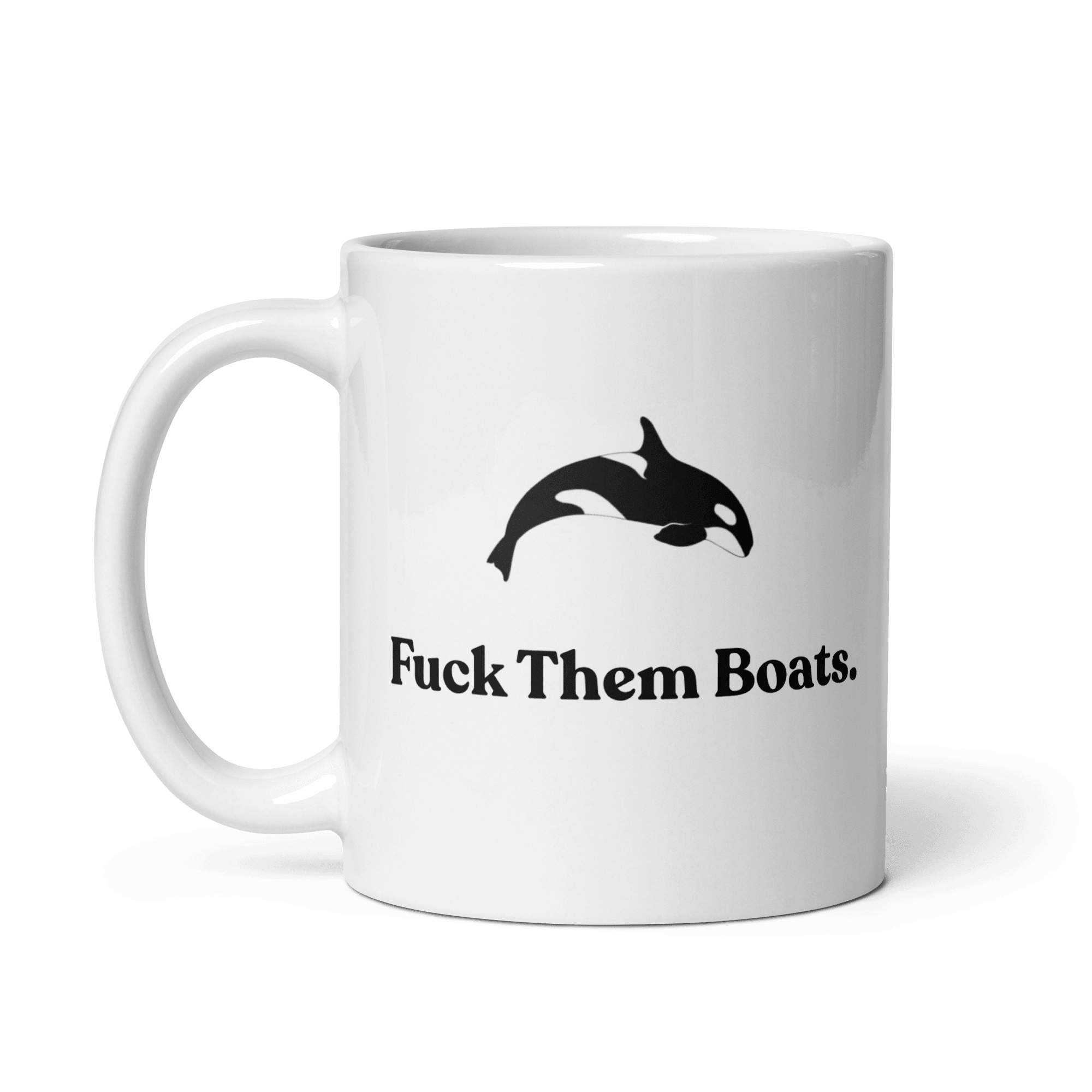 Fuck Them Boats Mug - Polychrome Goods 🍊