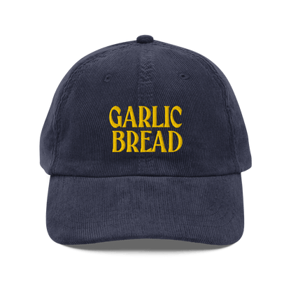 Garlic Bread Embroidered Corduroy Hat 🧄🍞 - Polychrome Goods 🍊