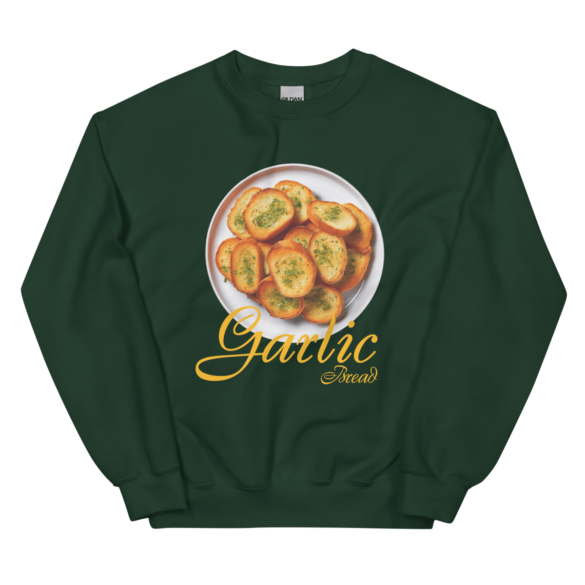 Garlic Bread Sweatshirt 🧄🍞 - Polychrome Goods 🍊