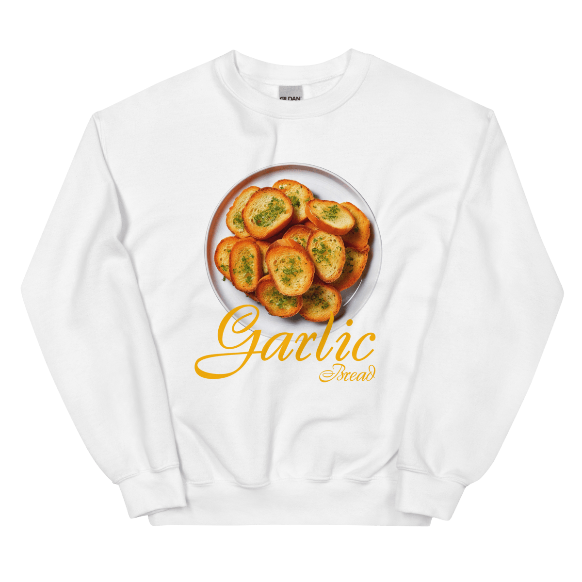 Garlic Bread Sweatshirt 🧄🍞 - Polychrome Goods 🍊