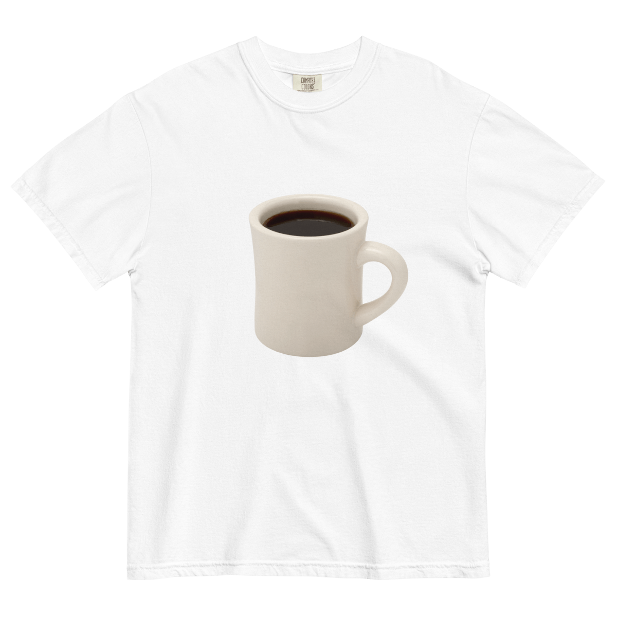 Giant Cup of Coffee ☕️ Shirt - Polychrome Goods 🍊