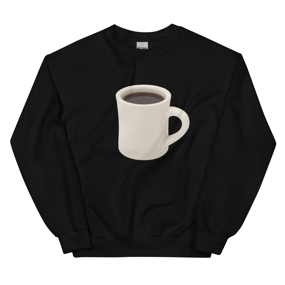 Giant Cup of Coffee ☕️ Sweatshirt - Polychrome Goods 🍊