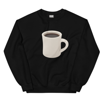 Giant Cup of Coffee ☕️ Sweatshirt - Polychrome Goods 🍊