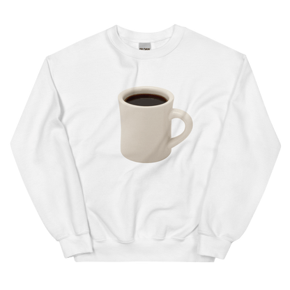 Giant Cup of Coffee ☕️ Sweatshirt - Polychrome Goods 🍊