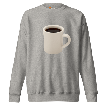 Giant Cup of Coffee ☕️ Sweatshirt - Polychrome Goods 🍊