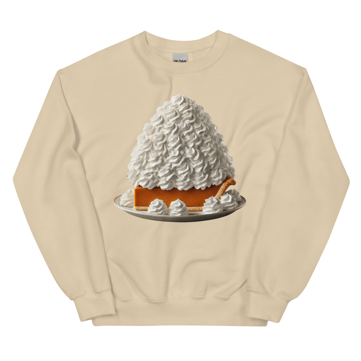 Giant Mound of Whipped Cream Sweatshirt - Polychrome Goods 🍊