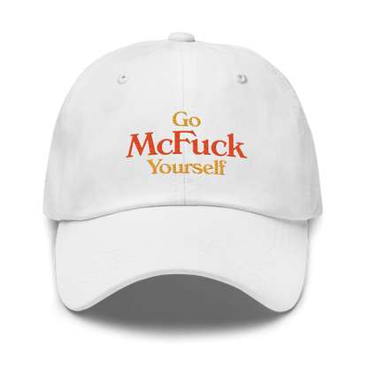 Go McFuck Yourself Embroidered Dad Hat - Polychrome Goods 🍊