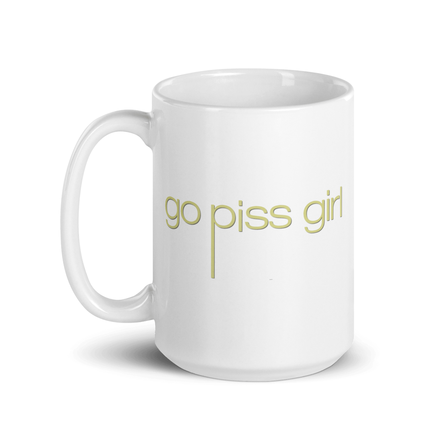 Go Piss Girl / Gossip Girl Meme Mug - Polychrome Goods
