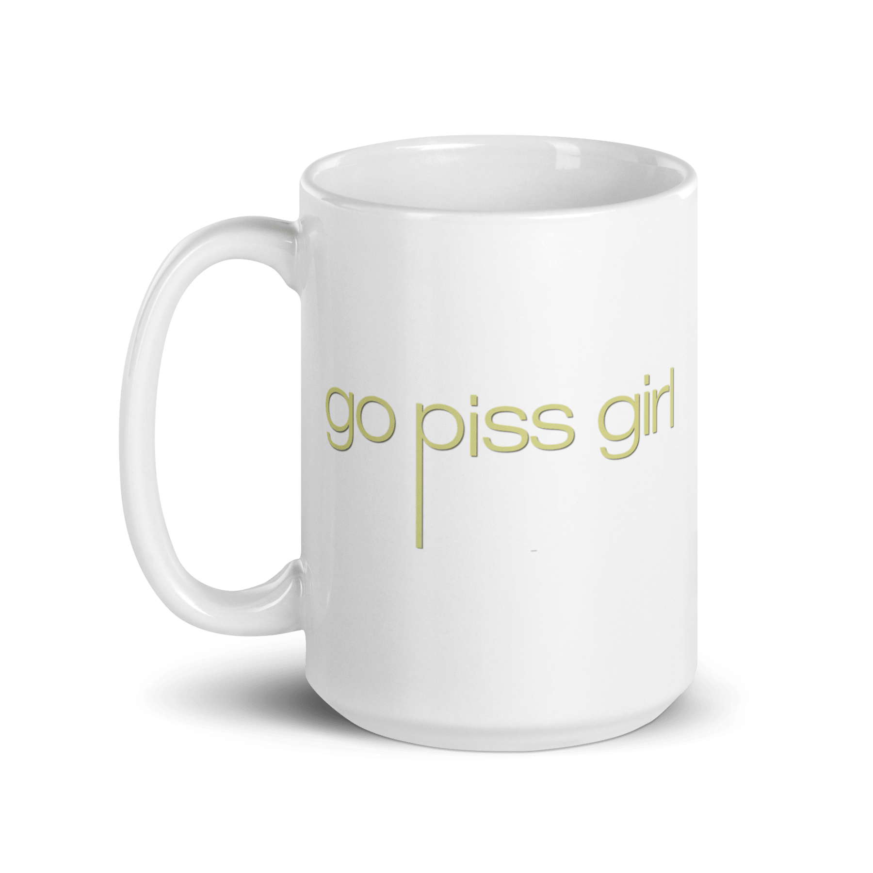 Go Piss Girl / Gossip Girl Meme Mug - Polychrome Goods