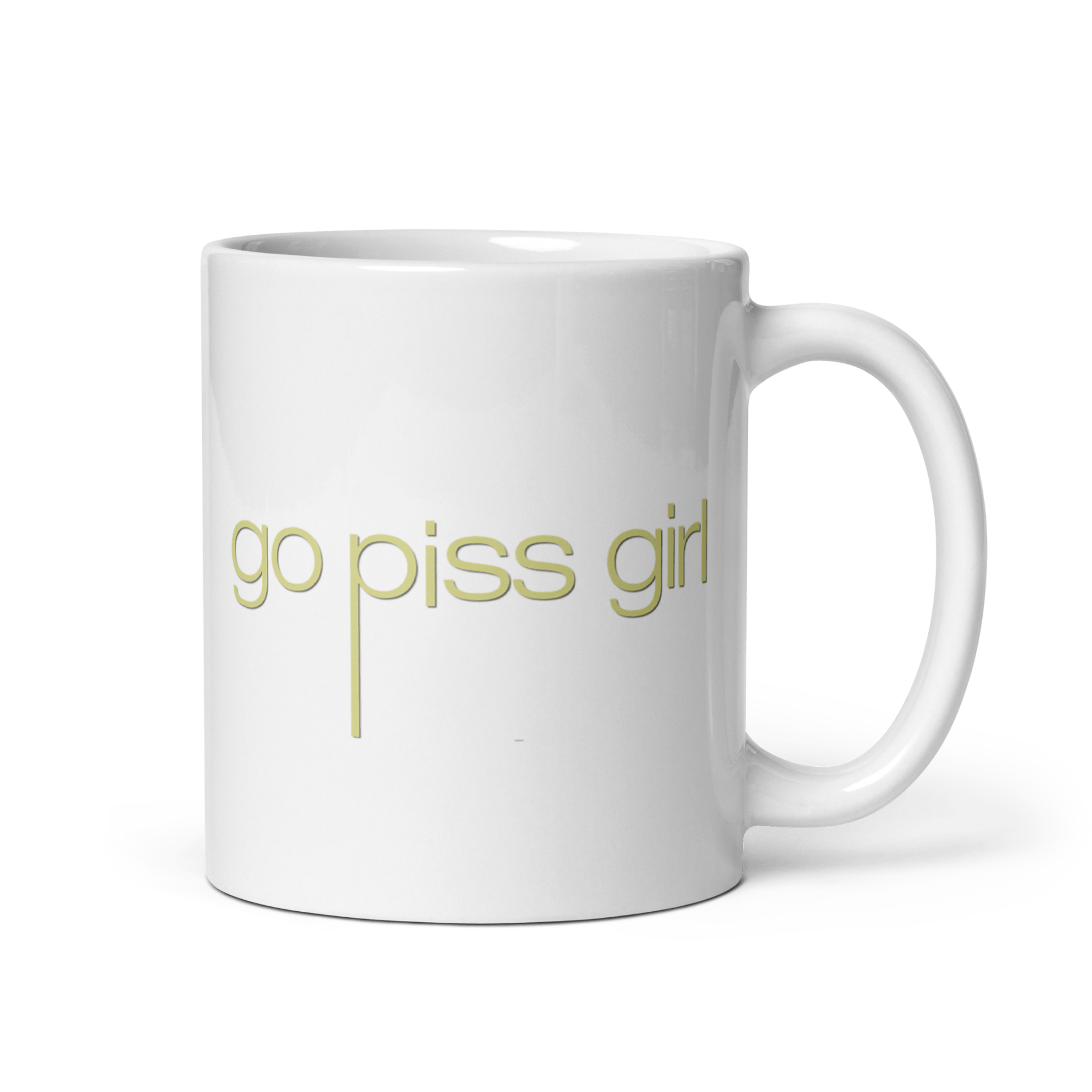 Go Piss Girl / Gossip Girl Meme Mug - Polychrome Goods 🍊