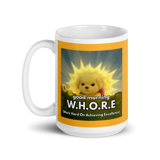 Good morning, WHORE Mug - Polychrome Goods