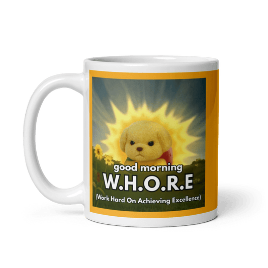 Good morning, WHORE Mug - Polychrome Goods