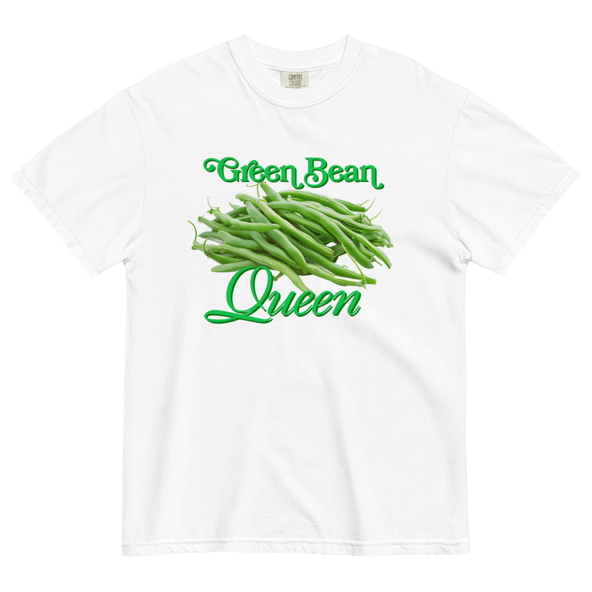 Green Bean Queen Thanksgiving Shirt - Polychrome Goods 🍊