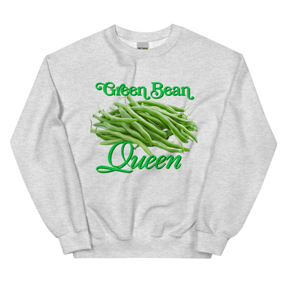 Green Bean Queen Thanksgiving Sweatshirt - Polychrome Goods 🍊