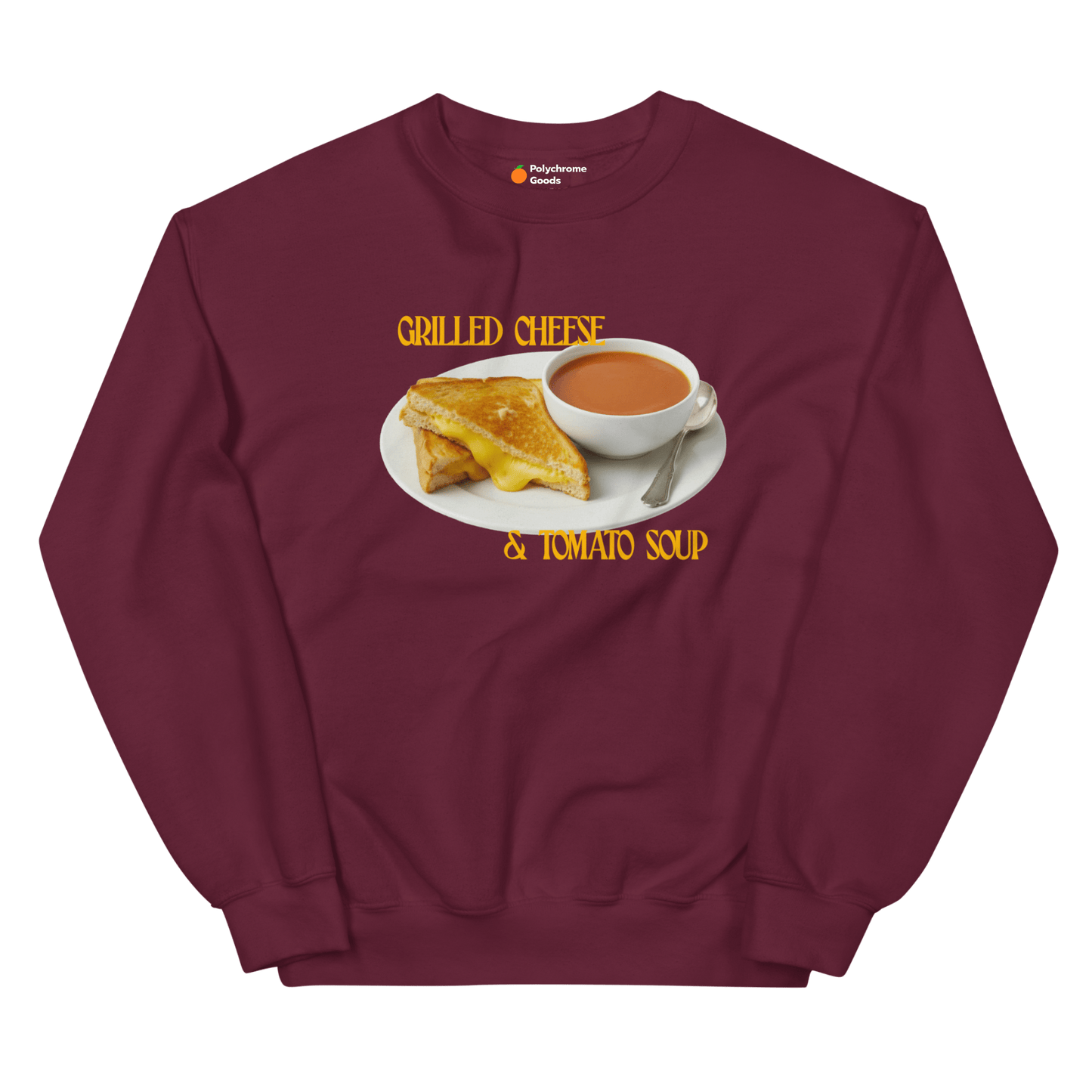 Grilled Cheese & Tomato Soup Sweatshirt - Polychrome Goods
