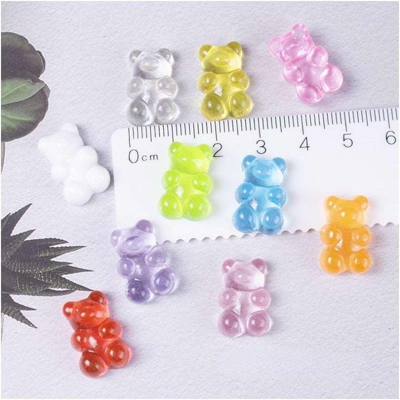 Gummy Bear Refrigerator Magnets (Mix of 10) - Polychrome Goods 🍊