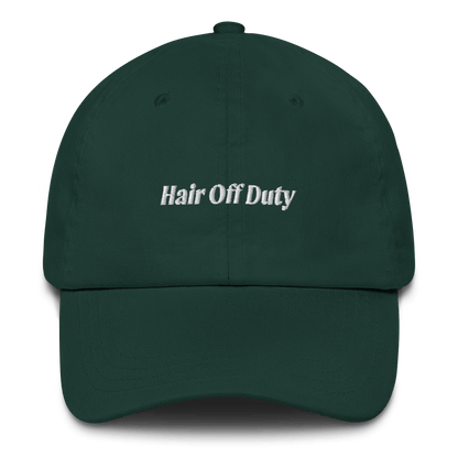 Hair Off Duty Embroidered Dad Hat - Polychrome Goods 🍊