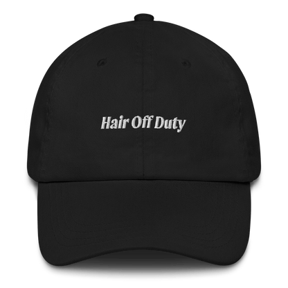 Hair Off Duty Embroidered Dad Hat - Polychrome Goods 🍊