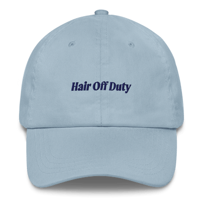 Hair Off Duty Embroidered Dad Hat - Polychrome Goods 🍊