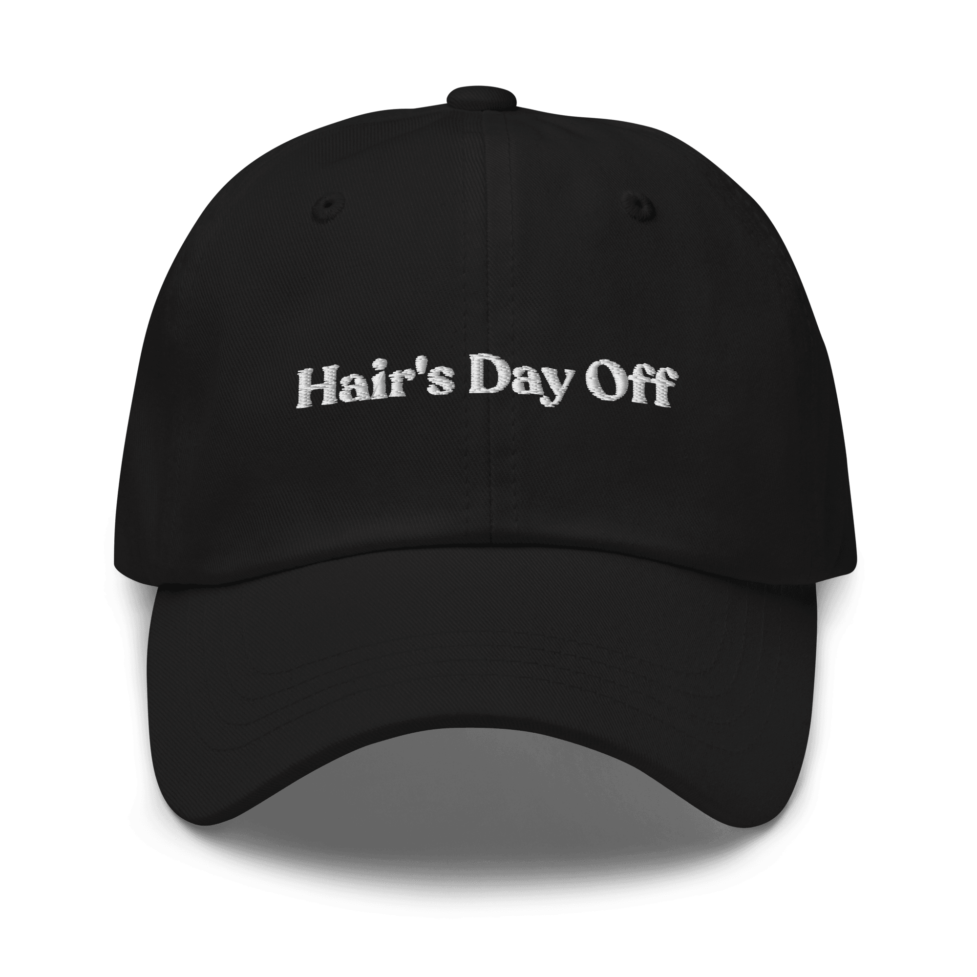 Hair's Day Off Embroidered Dad Hat - Polychrome Goods 🍊