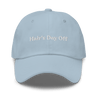 Hair's Day Off Embroidered Dad Hat - Polychrome Goods 🍊