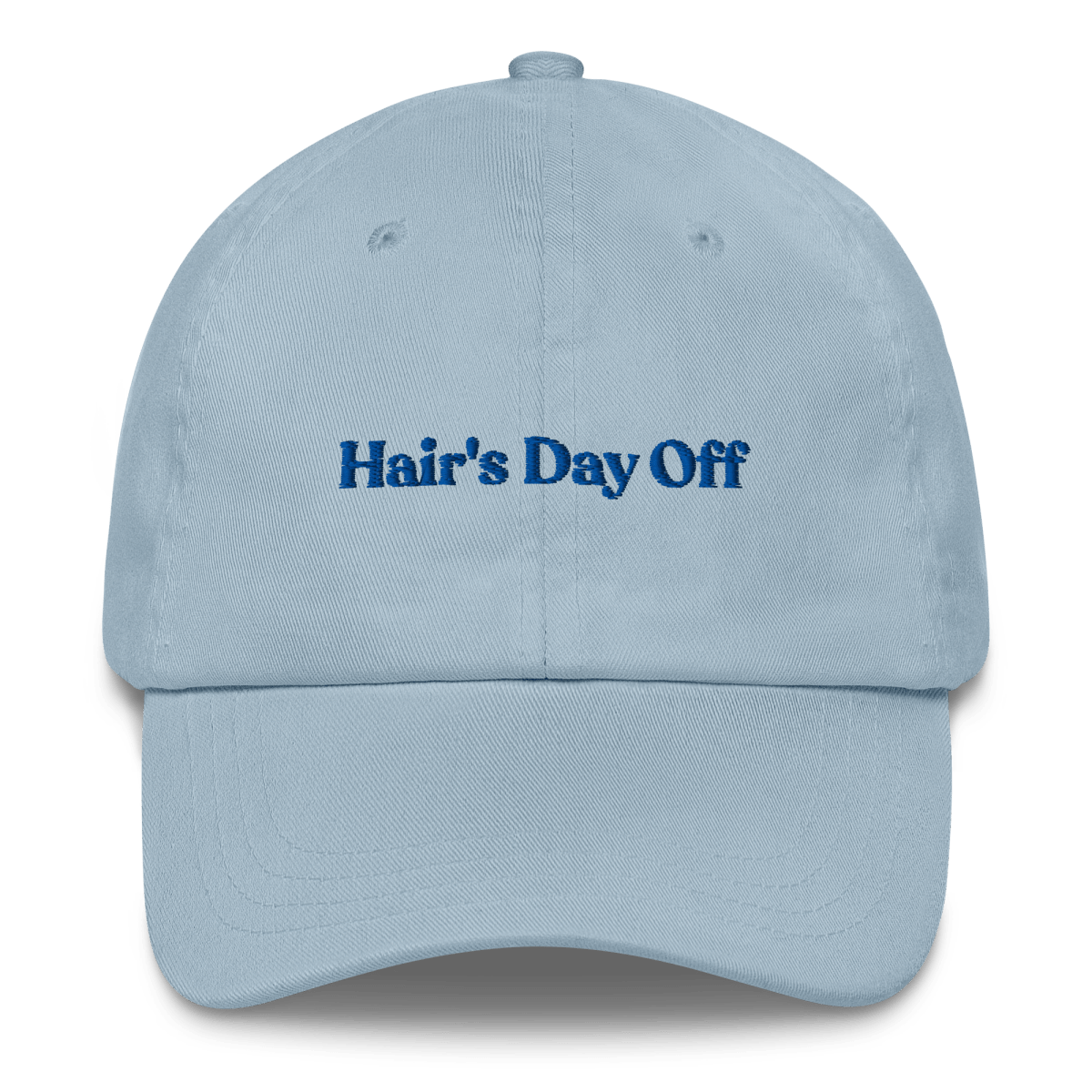 Hair's Day Off Embroidered Dad Hat - Polychrome Goods 🍊