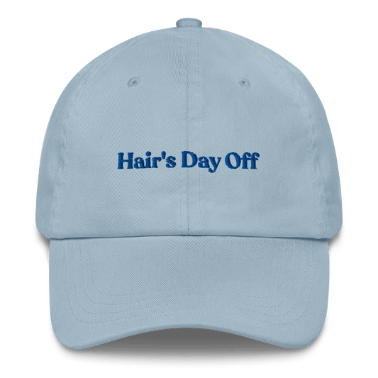 Hair's Day Off Embroidered Dad Hat - Polychrome Goods 🍊