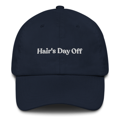 Hair's Day Off Embroidered Dad Hat - Polychrome Goods 🍊