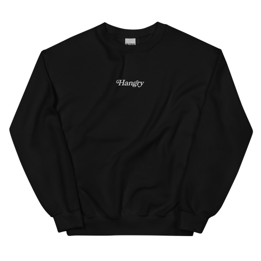 Hangry Embroidered Sweatshirt - Polychrome Goods 🍊